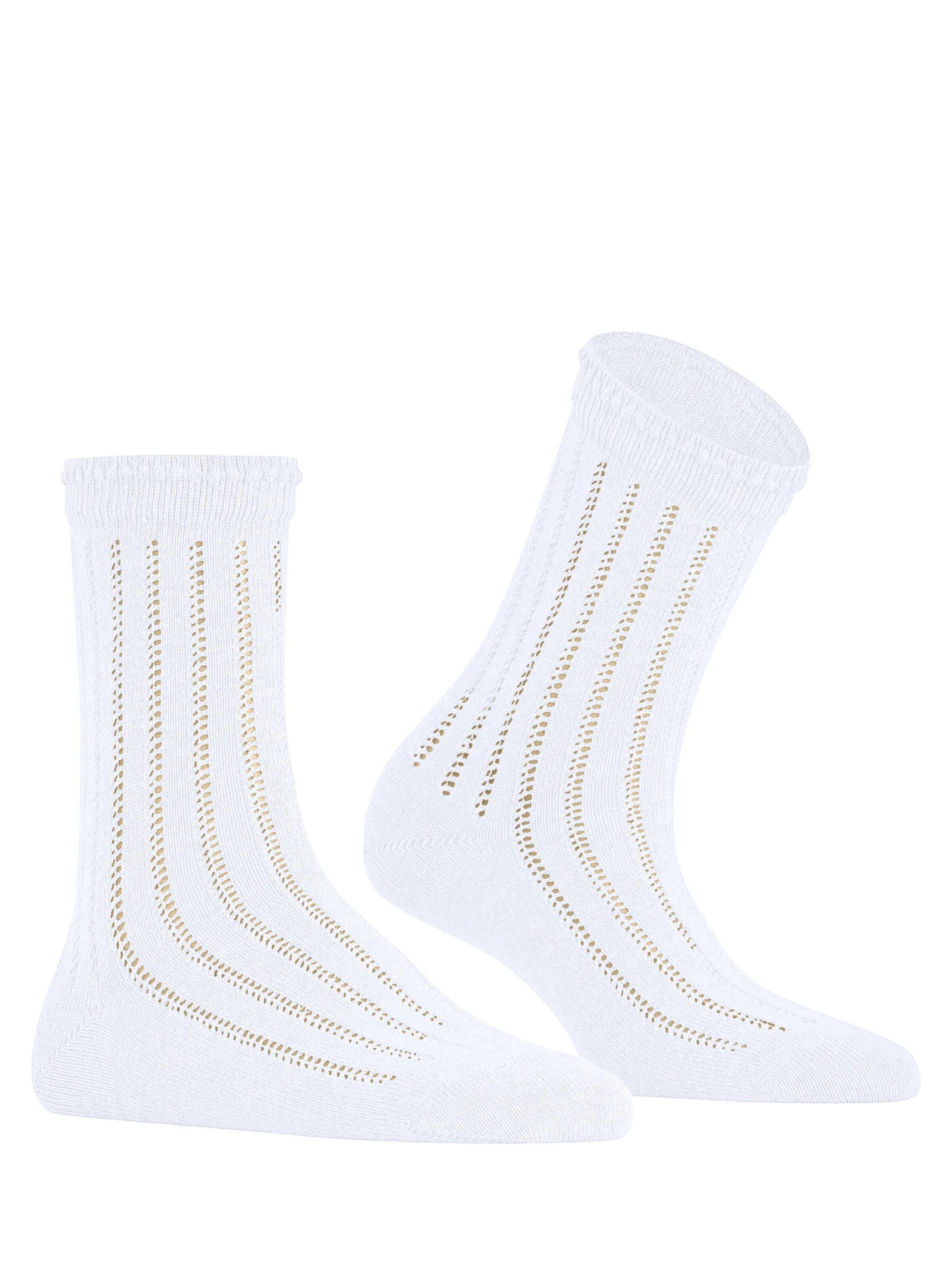 FALKE Socken 'Eyelet'‌‌‌‌‌‌‌ in Weiß