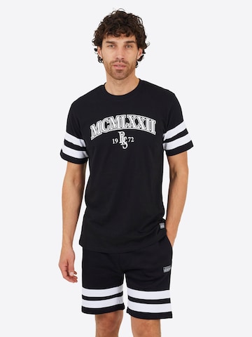 BRAVE SOUL Joggingpak in Zwart: voorkant