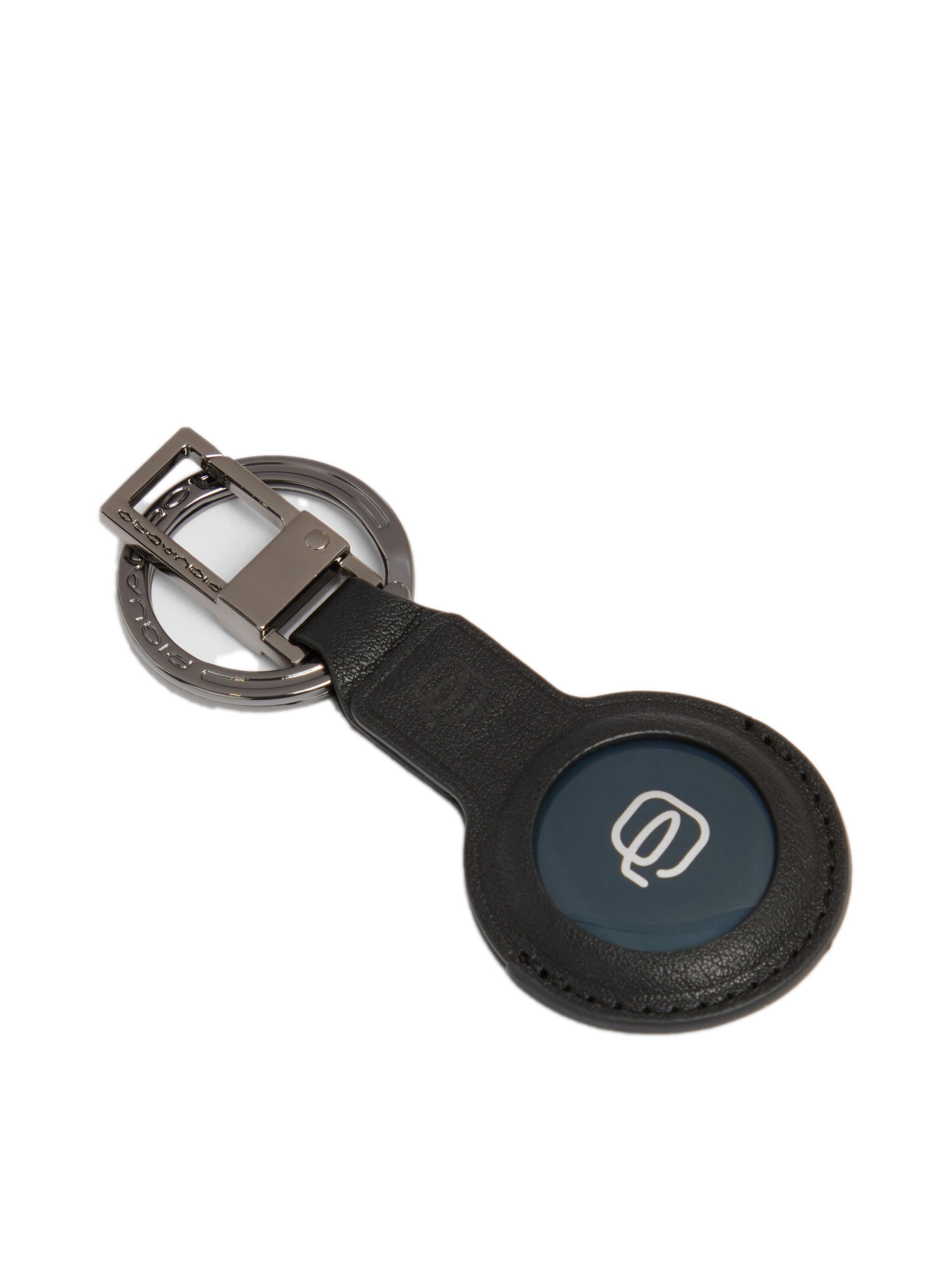 Piquadro Sleutelhanger in Zwart: voorkant