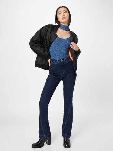 River Island Flared Jeans in Blau