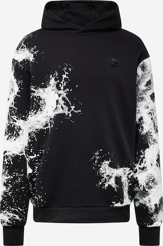 Plein Sport Sweatshirt in Black: front