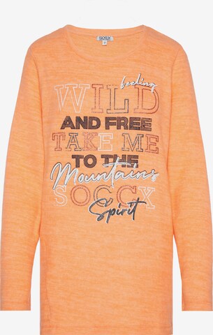 Soccx Sweater in Orange: front