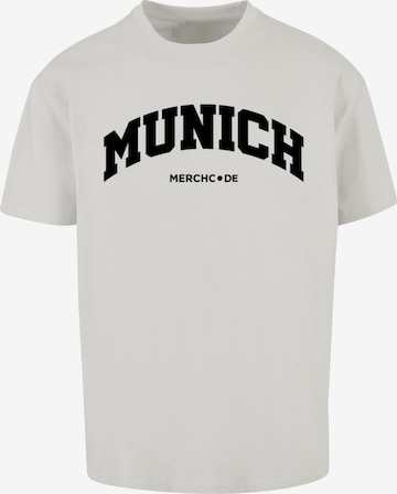 Merchcode Shirt 'Munich' in Grau: Vorderseite