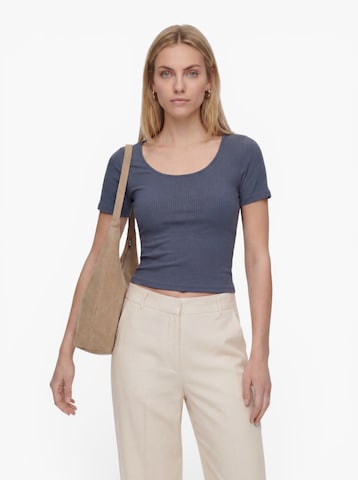 PIECES Shirt 'PCKITTE' in Blue: front