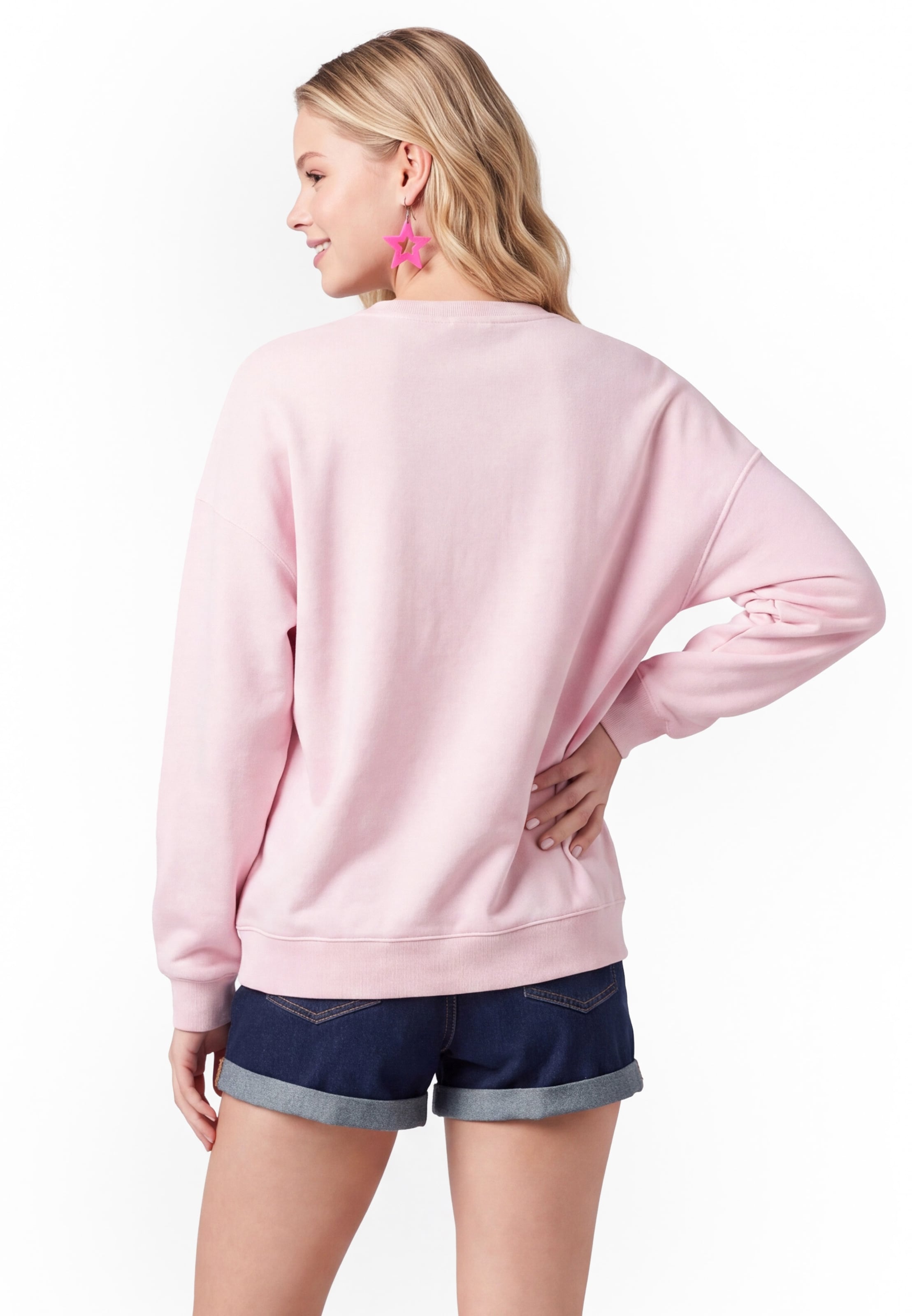 MYMO Sweatshirt in Roze