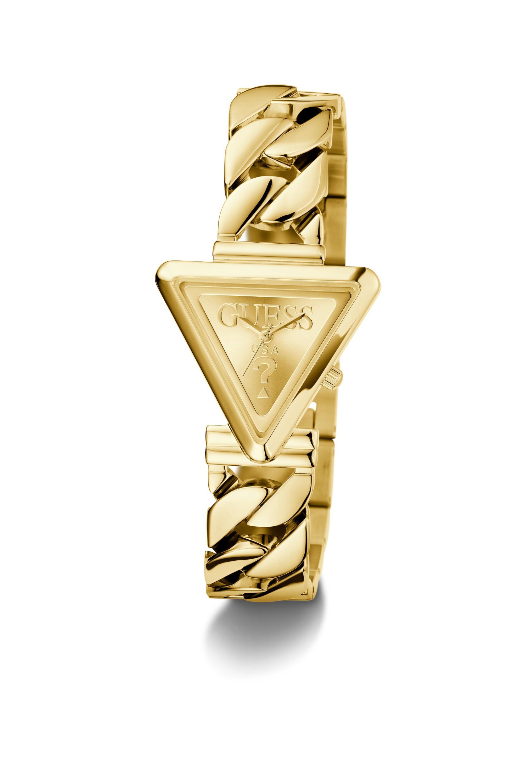 GUESS Uhr 'FAME' in Gold: Vorderseite