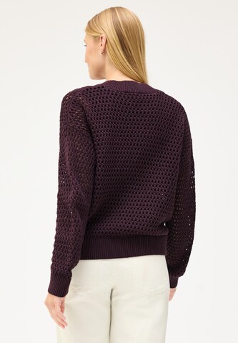Street One Studio Strickjacke in Lila