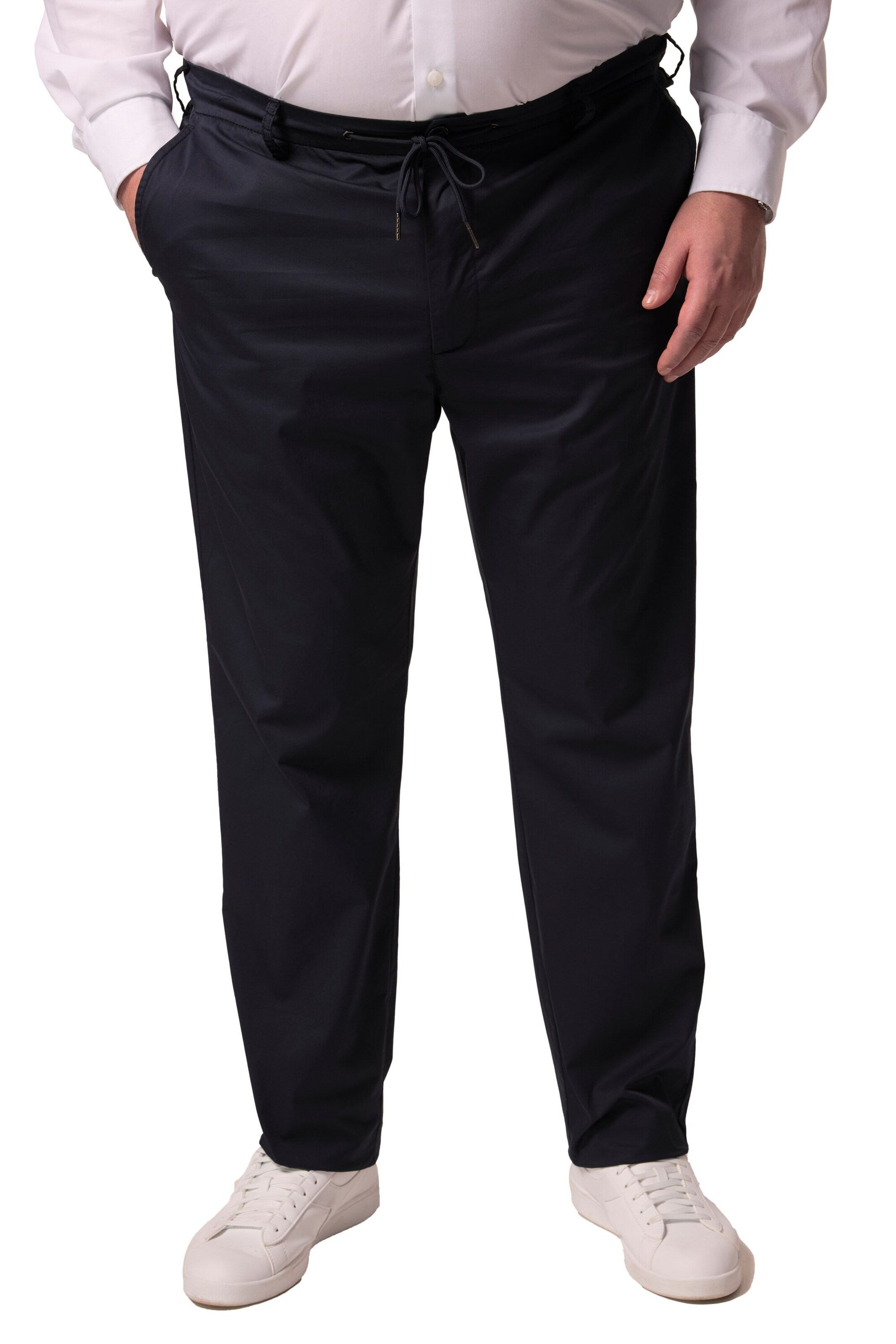 Regular Pantalon Men Plus en bleu : devant
