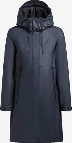 Manteau fonctionnel 'Wied2' khujo en bleu : devant