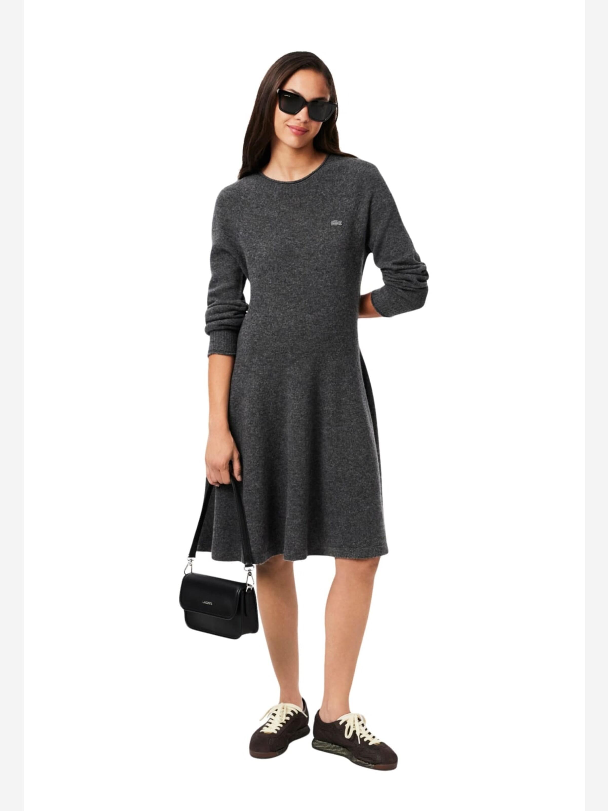 LACOSTETorba preko ramena - crna boja: prednji dio