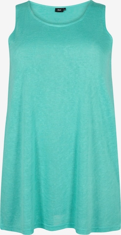Zizzi Top 'MAMIA' in Blue: front