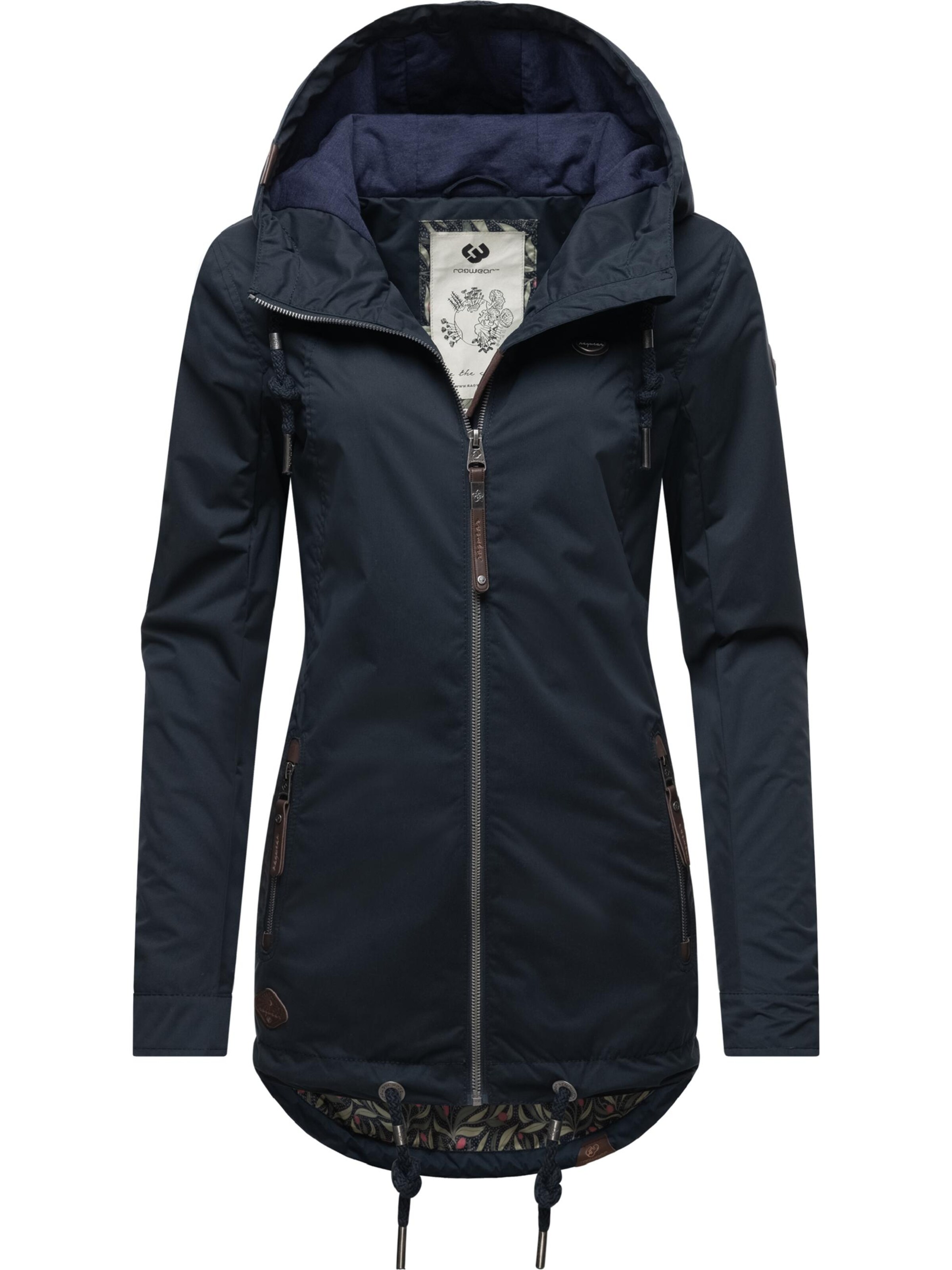 Ragwear Jacke 'Zuzka' in Blau: Vorderseite