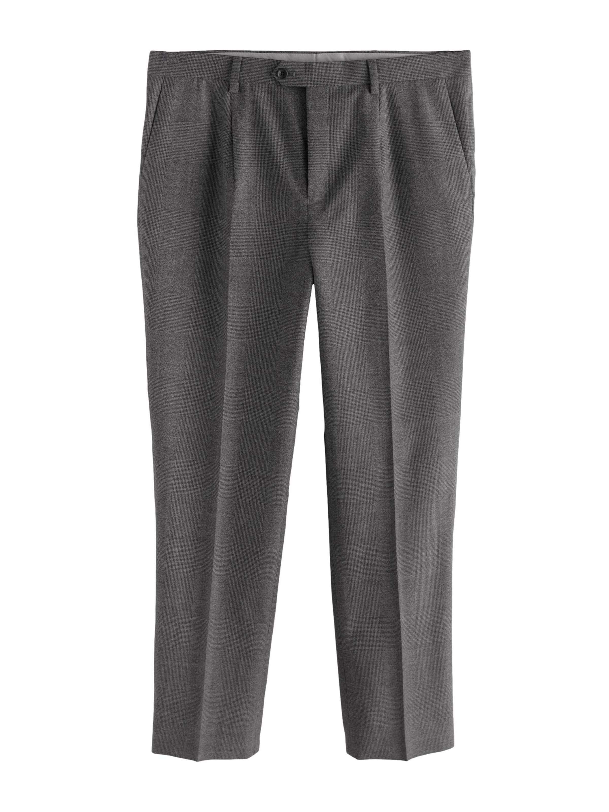 regular Pantaloni con pieghe di Next in grigio: frontale