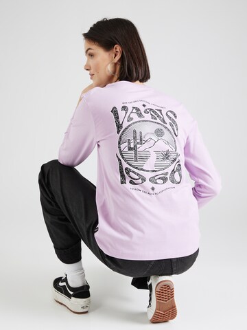 VANS - Camisa 'PATH TO EXPLORE' em rosa