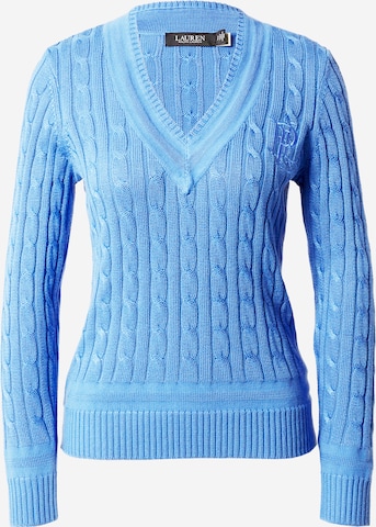 Pull-over 'MEREN' Lauren Ralph Lauren en bleu : devant