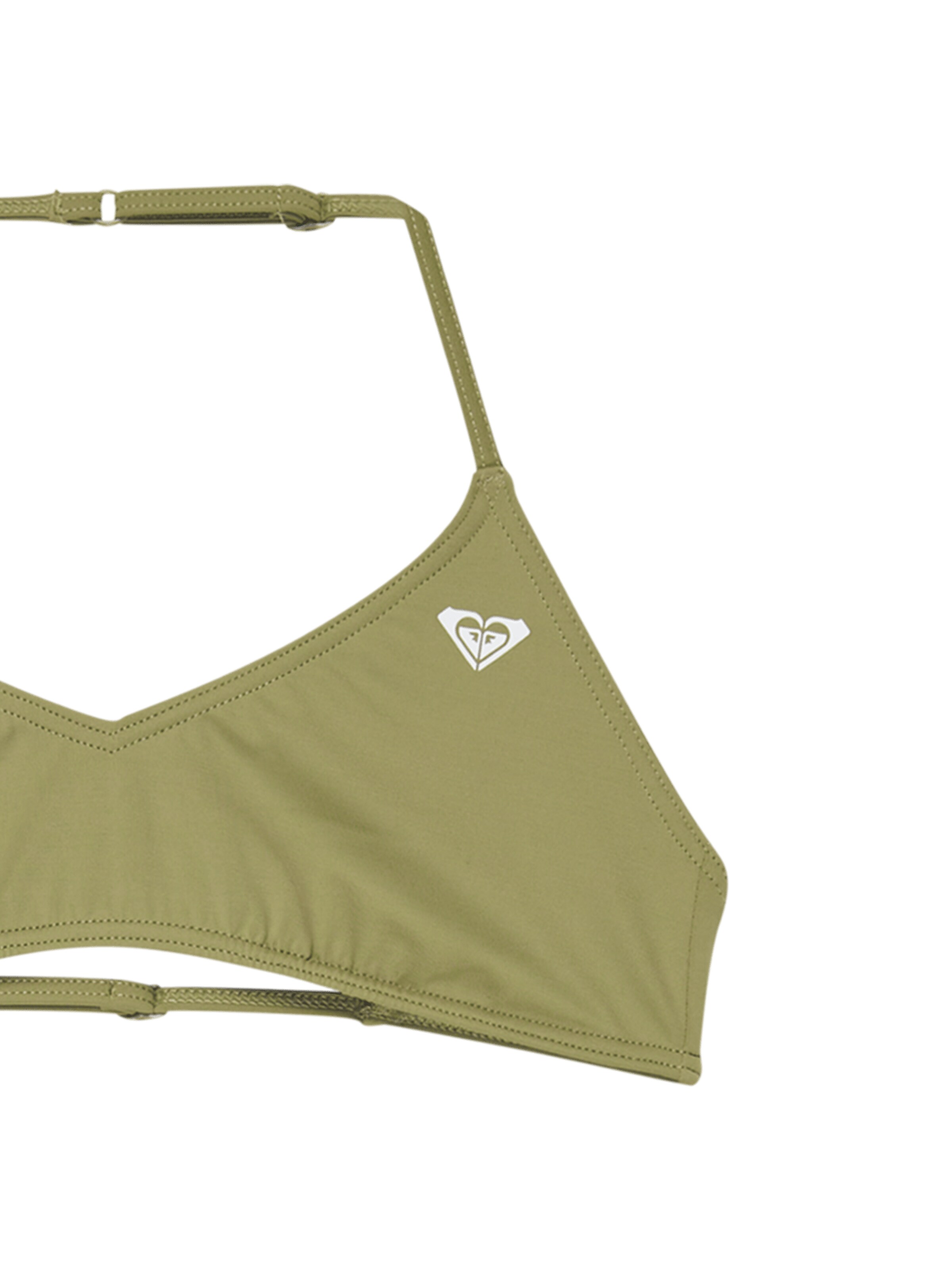 ROXY Bustier Badeanzug 'Solid Active' in Grün