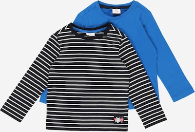 s.Oliver T-Shirt en bleu nuit / bleu roi / blanc, Vue avec produit
