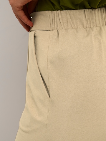 Wide leg Pantaloni 'Malli' de la Kaffe pe gri