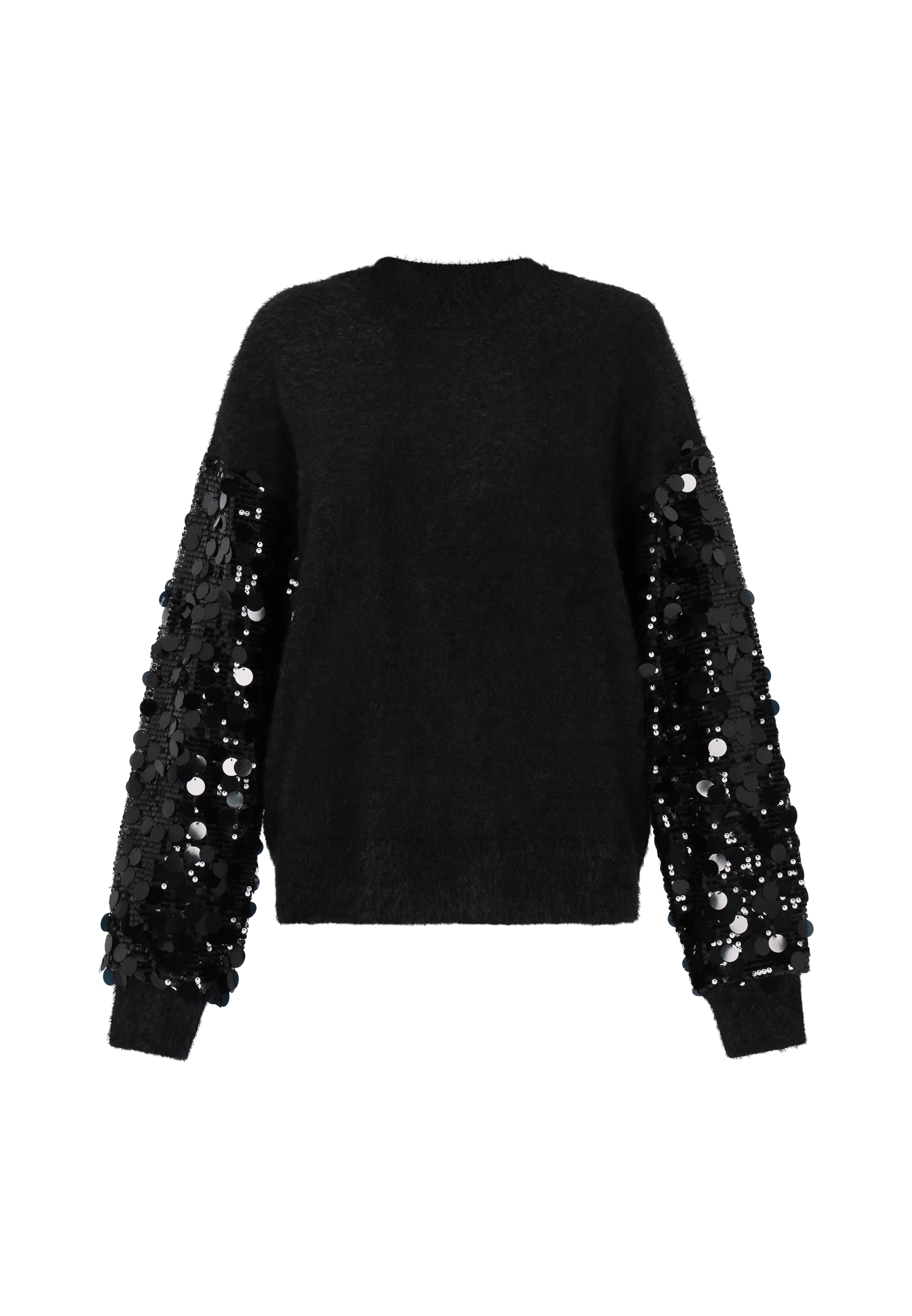 IZIA Kampsun, värv must: eest vaates