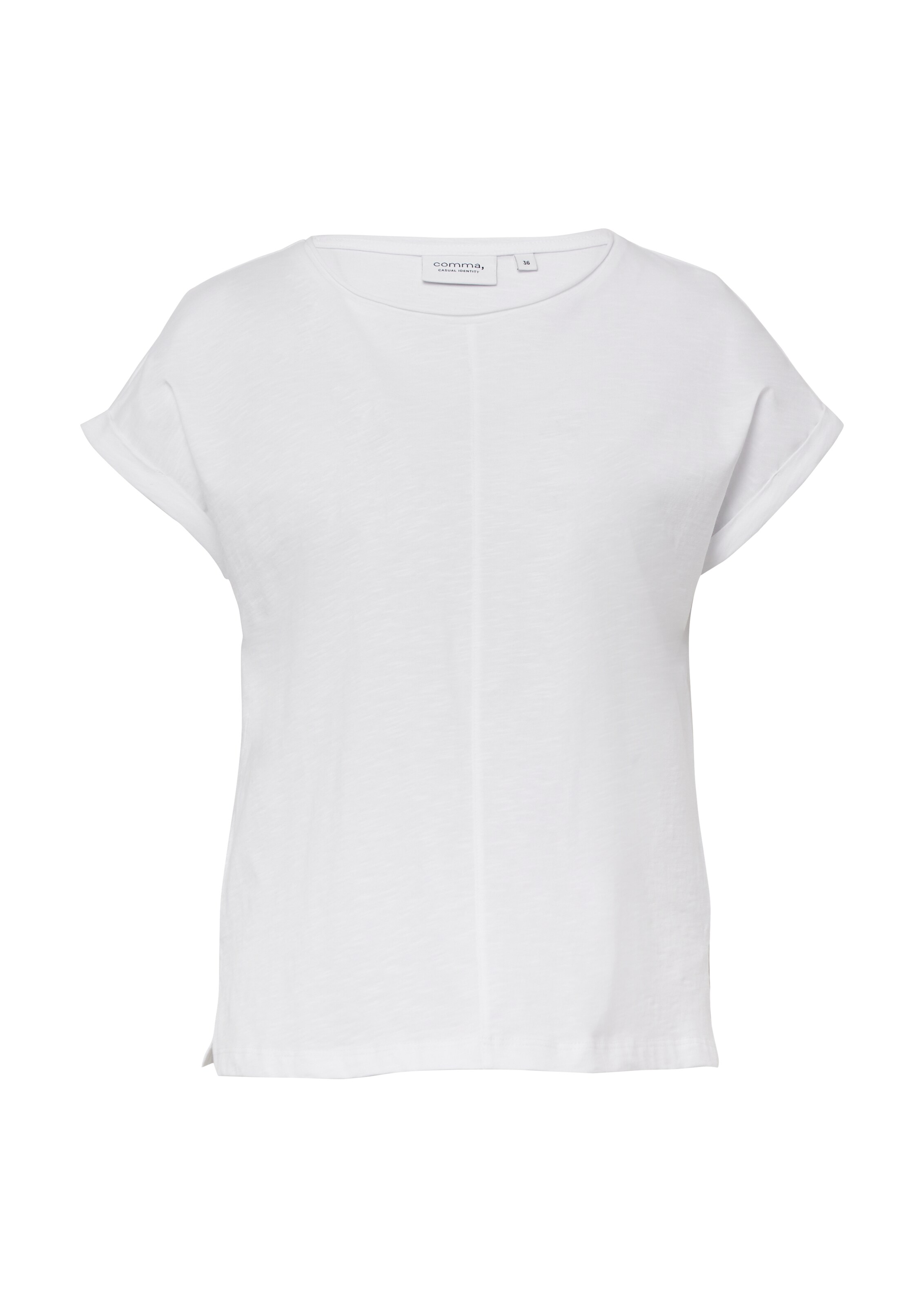 comma casual identity Shirt in White: front