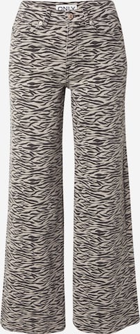 smėlio ONLY Plačios klešnės Džinsai 'ONLMADISON': priekis