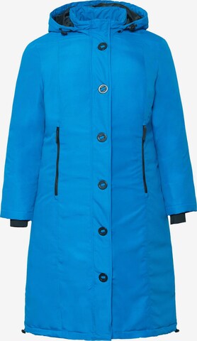 SHEEGO Between-Seasons Coat in Blue: front