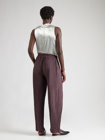 Samsøe Samsøe Loose fit Pants 'UMA' in Brown