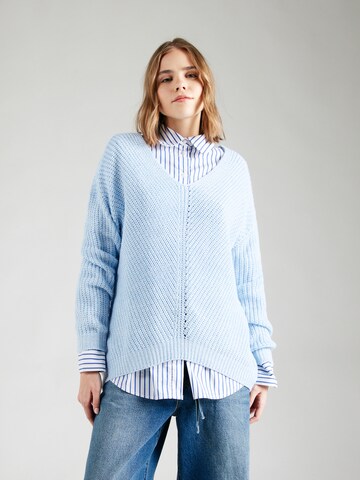 Pull-over 'Pi44pa' Hailys en bleu : devant