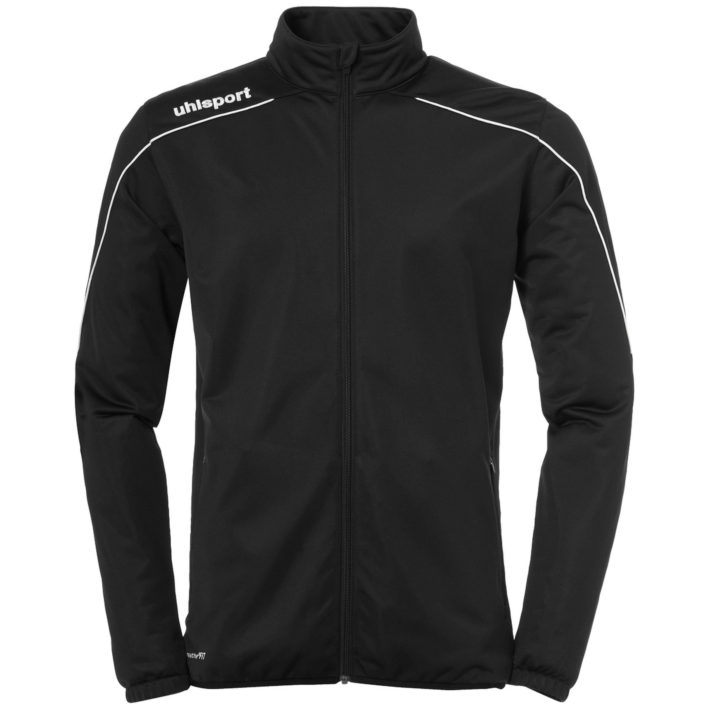 UHLSPORT Sportjacke 'Stream 22' in Schwarz: Vorderseite