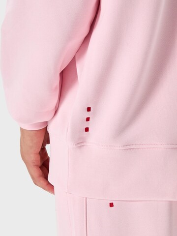 Ossy Homer Sweatshirt '450 GSM Heavy Cotton Oversize' in Pink
