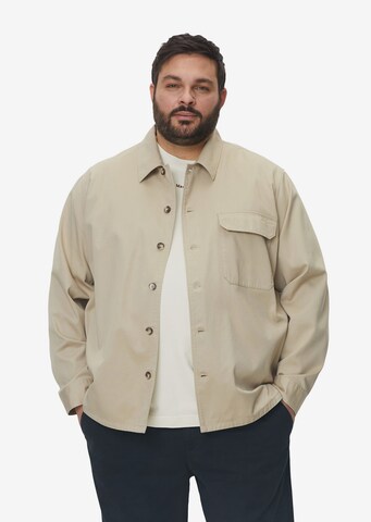 Marc O'Polo Regular fit Button Up Shirt in Beige: front