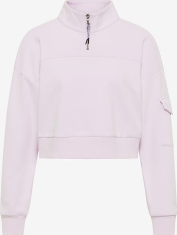 myMo ATHLSR Sweatshirt in Lila: voorkant