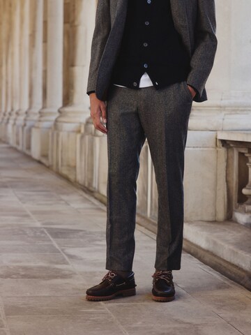 Next Regular Trousers with creases in Grey: front