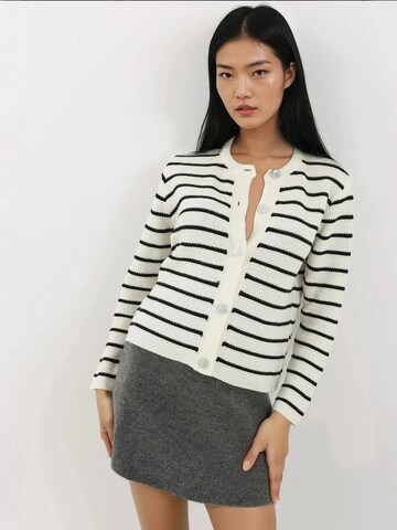 Hiccup Gebreid vest in Wit