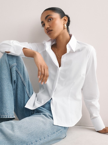 Next - Blusa 'Essential' en blanco: frente