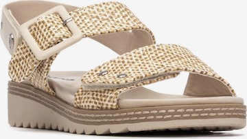 Refresh - Sandalias en beige: frente