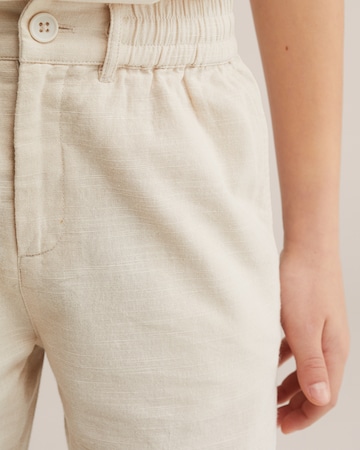 WE Fashion Regular Byxa i beige