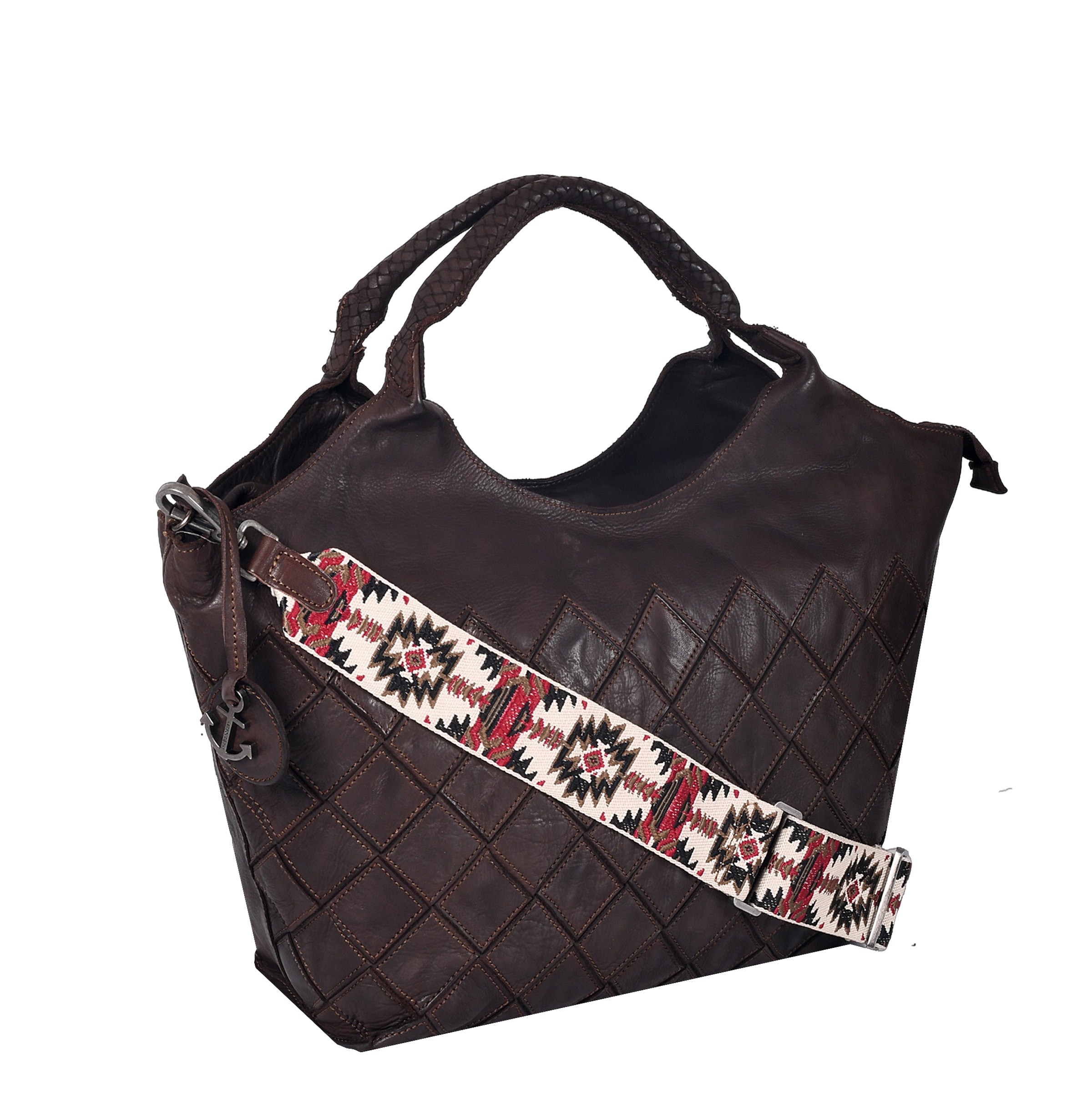 Harbour 2nd Handtasche in Braun: Vorderseite