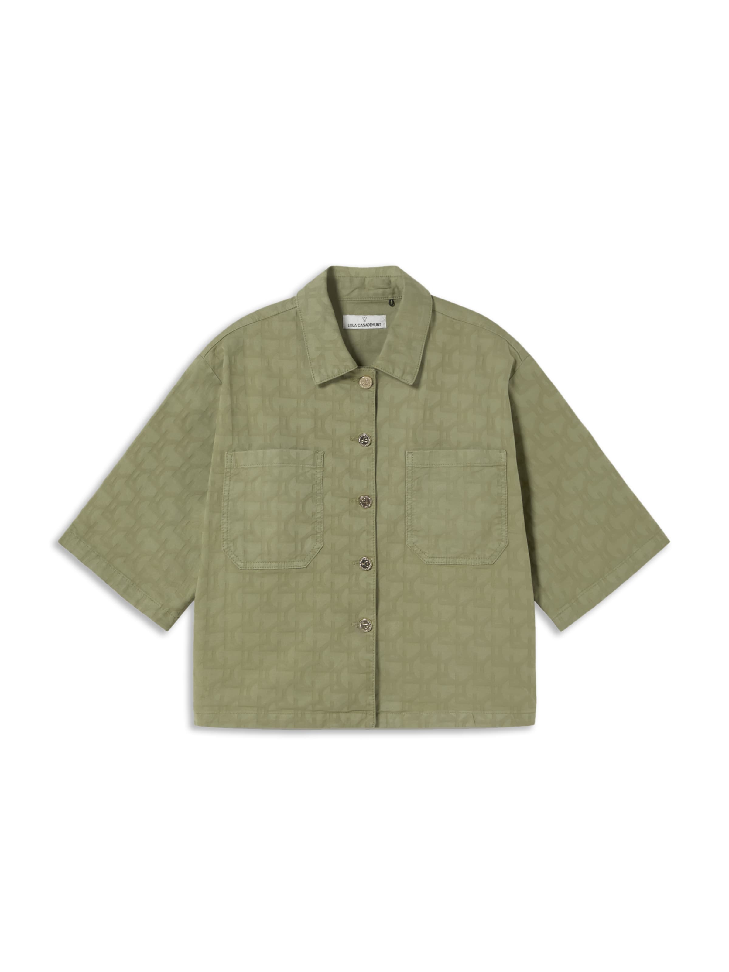 Lola Casademunt Blúz - zöld: elől