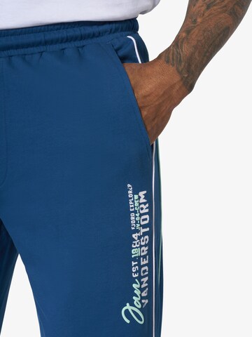 Jan Vanderstorm Loose fit Pants 'Kalevi' in Blue