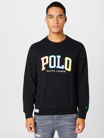 Polo Ralph Lauren Bluzka sportowa w kolorze czarny: przód