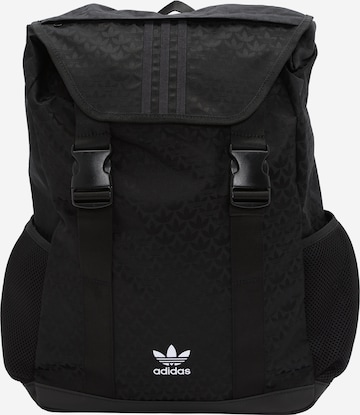 ADIDAS ORIGINALS Backpack in Black: front