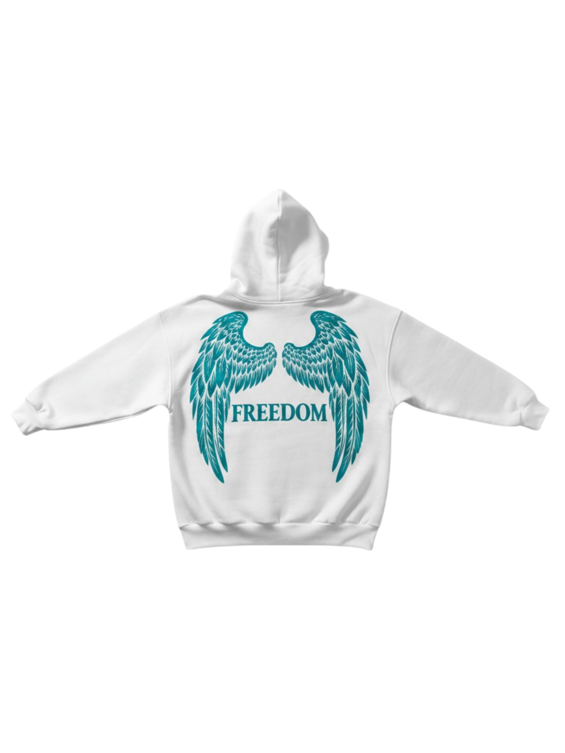 Sweat-shirt Kleidermafia en blanc : devant