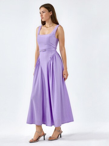 Busem Dress in Purple