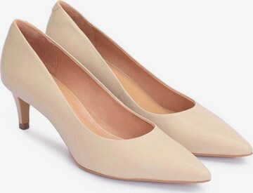 Kazar - Zapatos con plataforma en beige