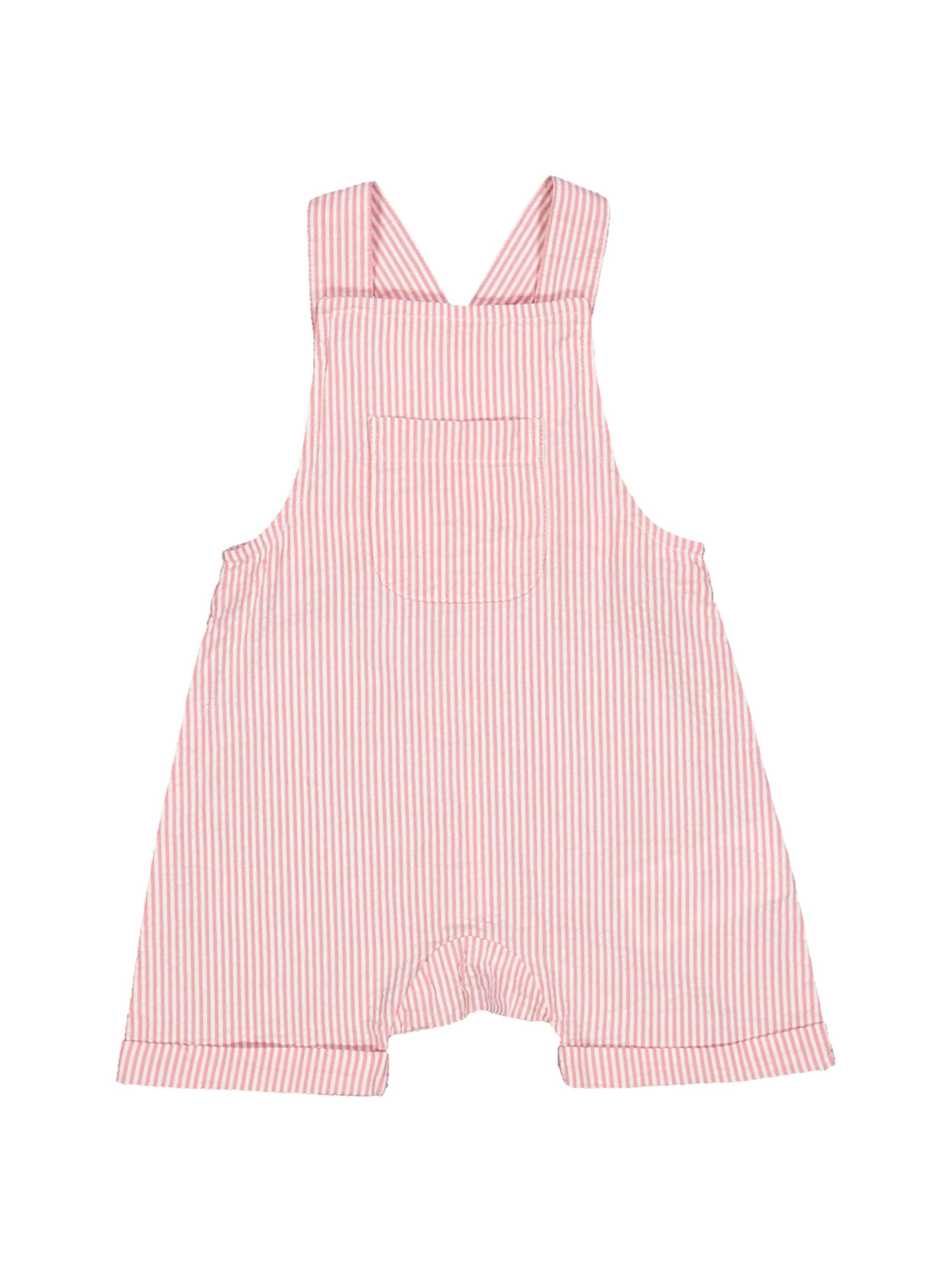 regular Pantaloni con pettorina di Müsli by GREEN COTTON in rosa: frontale