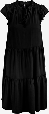 PIECES - Vestido 'Teresa' en negro: frente