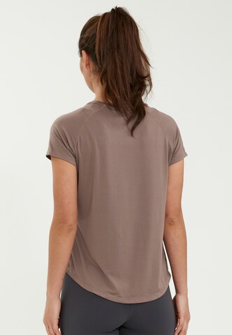 Athlecia Funktionsshirt 'Gaina' in Braun