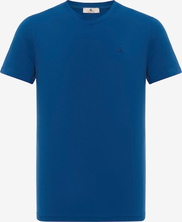 Daniel Hills - Camiseta en azul: frente