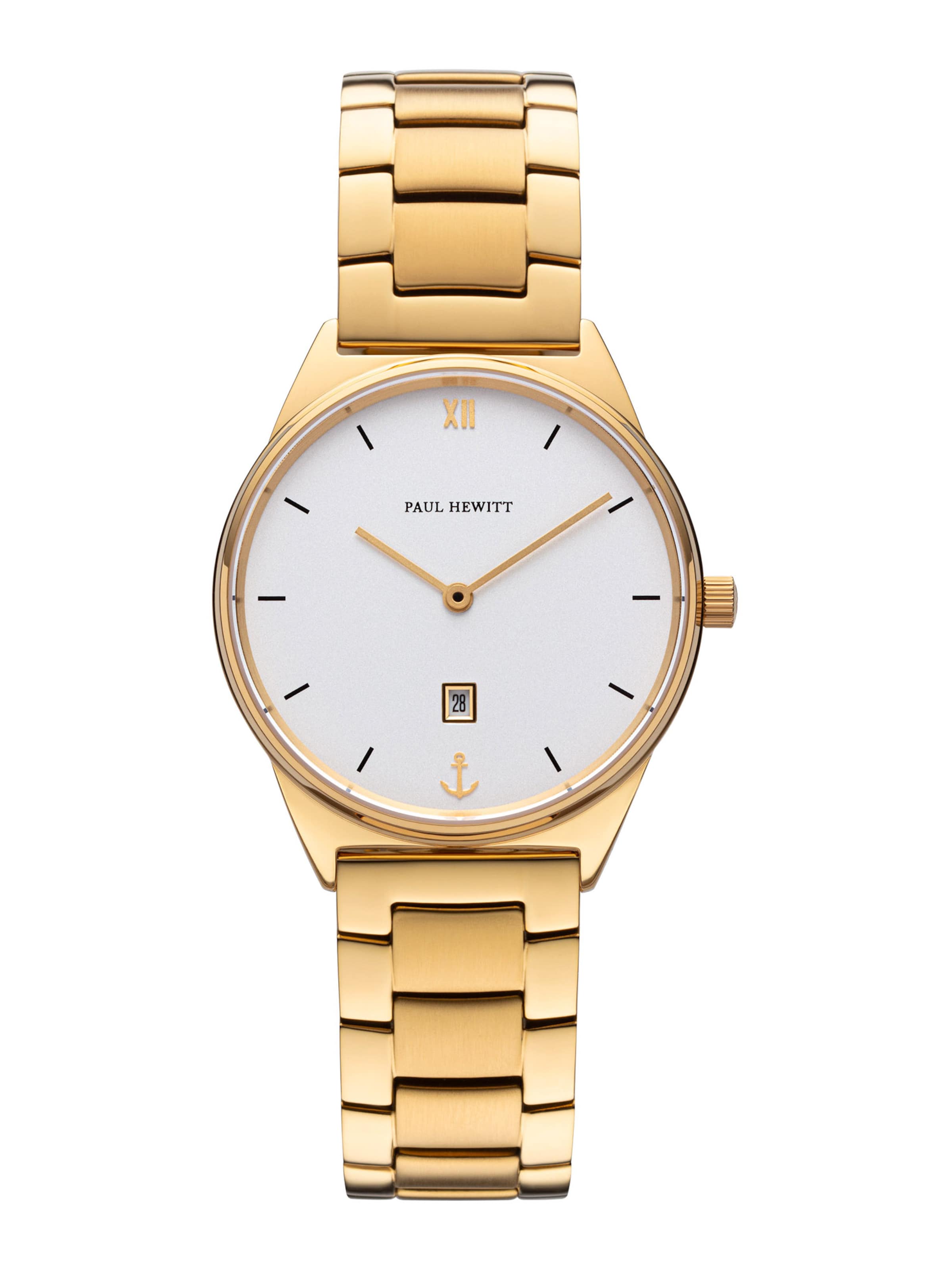Paul Hewitt Uhr in Gold: Vorderseite